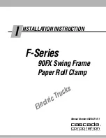 Preview for 1 page of Cascade 90FX Installation Instruction