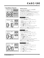 Preview for 15 page of Cascade AIR CLASSIC 402001 Instruction Manual