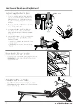 Preview for 12 page of Cascade AIR ROWER UNLIMITED MAG. Instruction Manual