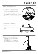 Preview for 13 page of Cascade AIR ROWER UNLIMITED MAG. Instruction Manual