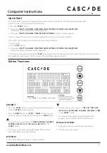 Preview for 15 page of Cascade AIR ROWER UNLIMITED MAG. Instruction Manual