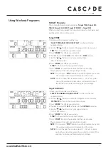 Preview for 17 page of Cascade AIR ROWER UNLIMITED MAG. Instruction Manual