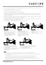 Preview for 23 page of Cascade AIR ROWER UNLIMITED MAG. Instruction Manual