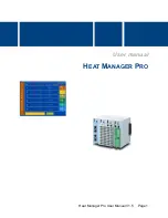 Cascade HEAT MANAGER PRO User Manual preview