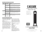 Предварительный просмотр 5 страницы Cascade TF40-18 Instruction Manual