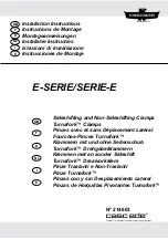 Cascade Turnafork 22E Installation Instructions Manual preview