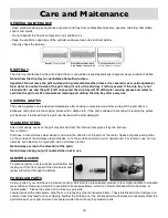 Preview for 28 page of Cascade X2000 Use And Care Manual