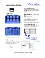 Предварительный просмотр 41 страницы Cascadia PLE1202709 Operation Manual