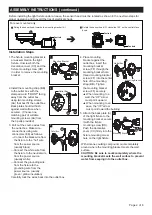 Preview for 2 page of Cascadia T0460 Assembly And Installation Instructions Manual