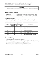 Предварительный просмотр 174 страницы Case Communications syncro 1496 Reference Manual