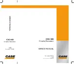 CASE CONSTRUCTION CX210D Service Manual preview