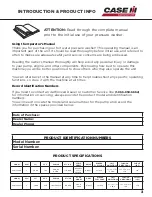 Preview for 3 page of Case HI C4013HGHG User Manual