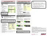 Preview for 4 page of Case IH AFS Pro 700 Quick Reference Card