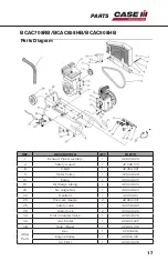 Preview for 17 page of Case IH Agriculture BCAC658HB Operation Manual