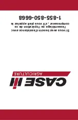 Preview for 33 page of Case IH Agriculture BCAC658HB Operation Manual