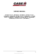 Preview for 2 page of Case IH OPTUM 270 CVT Service Manual