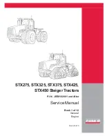 Preview for 1 page of Case IH STX275 Service Manual