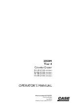 Preview for 1 page of Case 2050M Operator'S Manual