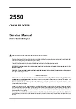 Case 2550 Service Manual preview