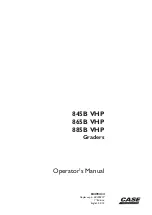 Case 845B VHP Operator'S Manual предпросмотр