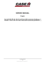 Preview for 10 page of Case FARMALL 105U EP Service Manual