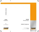 Case W20F Service Manual preview