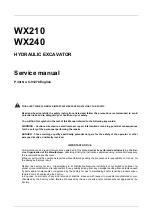 Case WX210 Service Manual предпросмотр