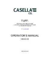 CASELLA CEL TUFF Series Operator'S Manual preview