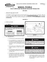 cashco POSR-2 Installation, Operation & Maintenance Manual предпросмотр