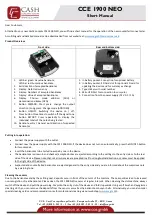 Preview for 2 page of CashConcepts CCE 1900 NEO Short Manual