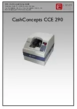 Preview for 1 page of CashConcepts CCE 290 Manual