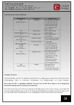 Preview for 8 page of CashConcepts CCE 342 NEO Manual