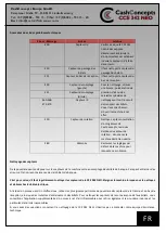 Preview for 24 page of CashConcepts CCE 342 NEO Manual