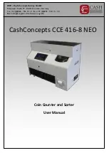 Preview for 12 page of CashConcepts CCE 416-8 NEO User Manual