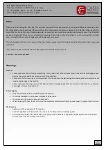 Preview for 3 page of CashConcepts CCE 5060 Manual