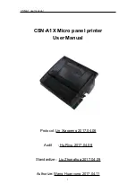 Cashino CSN-A1X User Manual preview