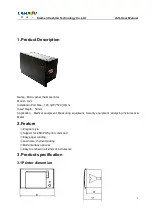 Предварительный просмотр 5 страницы Cashino CSN-A2L User Manual