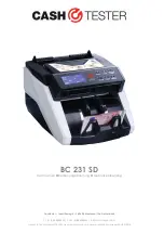 CashTester BC 231 SD User Manual preview