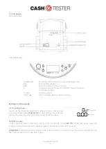 Preview for 3 page of CashTester CC 604 User Manual