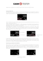 Preview for 4 page of CashTester CT 433 SD Manual