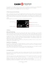 Preview for 5 page of CashTester CT 433 SD Manual