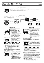 Preview for 1 page of Casio 2184 User Manual