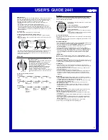 Preview for 3 page of Casio 2441 User Manual