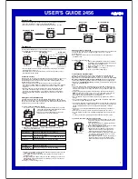 Casio 2456 User Manual preview