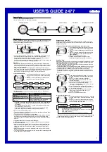 Casio 2477 User Manual preview