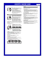 Preview for 3 page of Casio 2495 User Manual