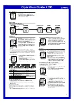 Casio 2690 Operation Manual preview