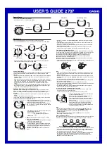 Casio 2707 User Manual preview