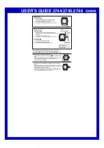 Предварительный просмотр 1 страницы Casio 2744 User Manual