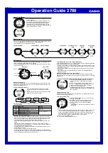 Casio 2788 Operation Manual preview